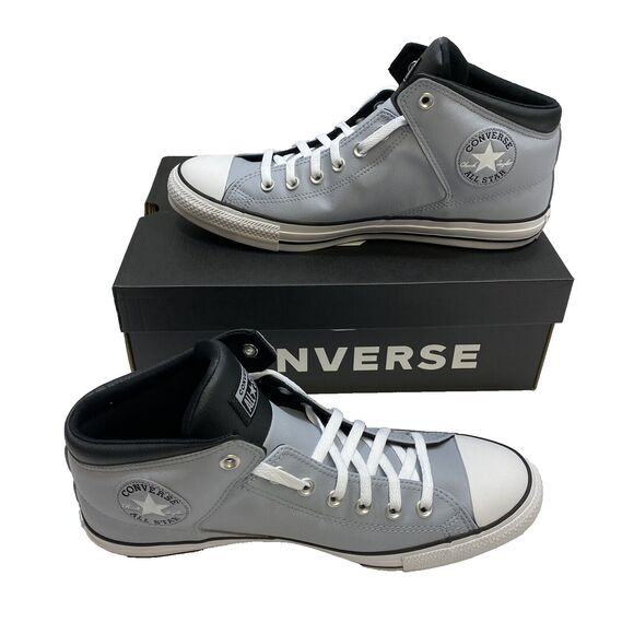 Converse Sneaker Men\'s 12 Silver Black Chuck Taylor All Star High Street Shoes main image 13
